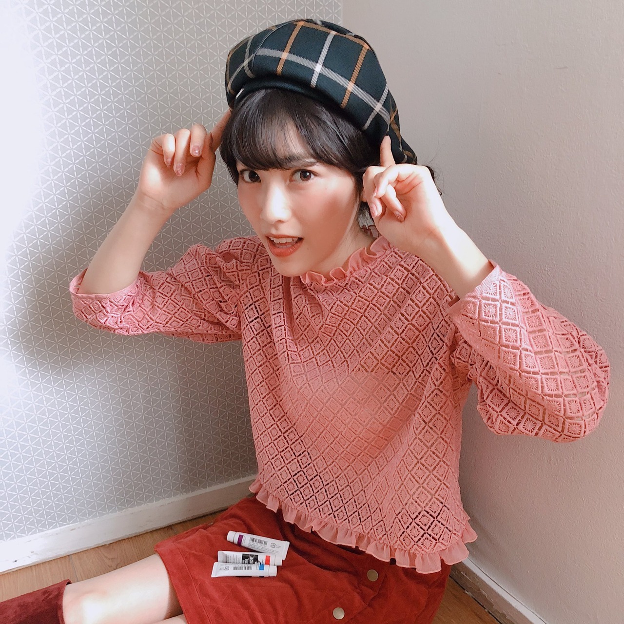 himanji:  石原夏織 STAFF‏ @kaori_staff_今日は『声優グランプリ2月号』の発売日です♪今回の&quot;きゃりべる&quot;のテーマは&quot;美術館&quot;です！芸術家を意識して、ベレー帽をつけてみました！ぜひチェックしてくださいね〜！(スタッフ)