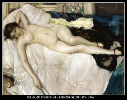 adhemarpo:  Fernand Toussaint - peintre belge 1873 - 1956 