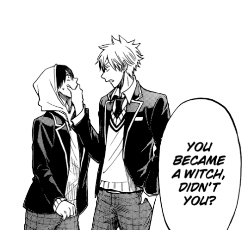 vyctornikiforov: “I’ve become a witch. Now I can be useful to Miyamura-kun.”