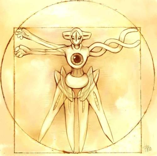 dat-smeargle-tail:   Deoxys by: purplekecleon 