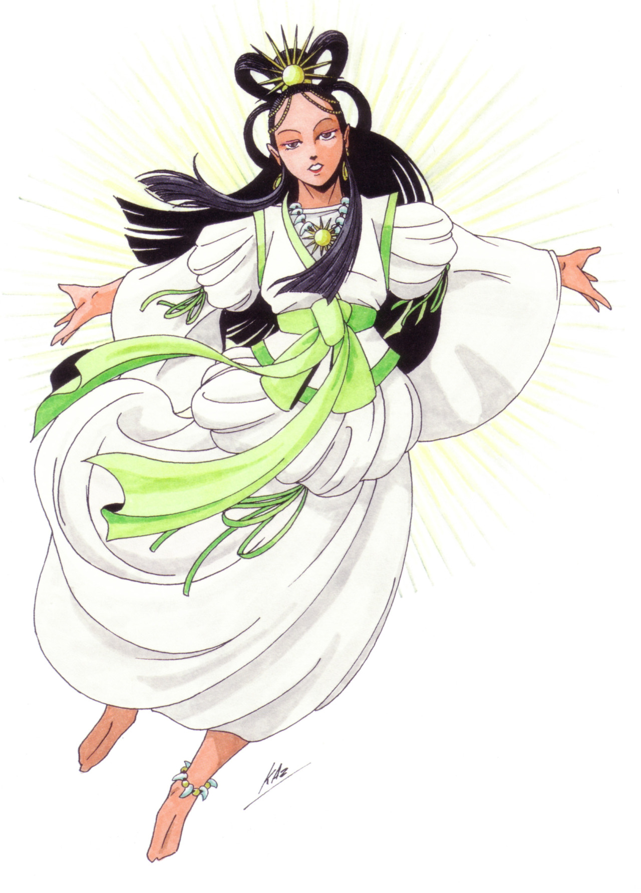 Amaterasu - imperial goddess of the sun