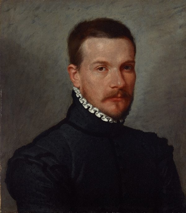 history-of-fashion:  1565-1570 Giovanni Battista Moroni - Portrait of a young man