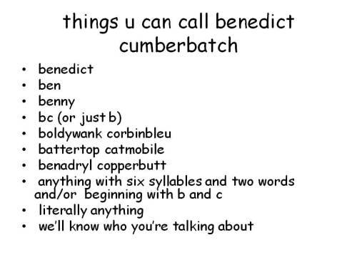 welcometothefandoms: Anonymous asked: Can I get a Benedict Cumberbatch ppt? I thought the first Sher