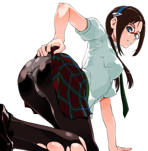 New blog dedicated to ecchi girls with glasses » ecchimegane.tumblr.com