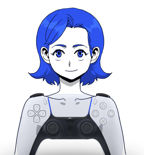 I´m the only one who sees a girl on a camisole on the new PS5 controller ? O_O