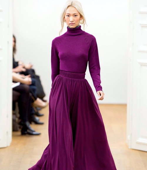 What the Lady of House Locke may wear at Old Castle. Fall 2015 Ready-To-Wear Escada. House Locke is 