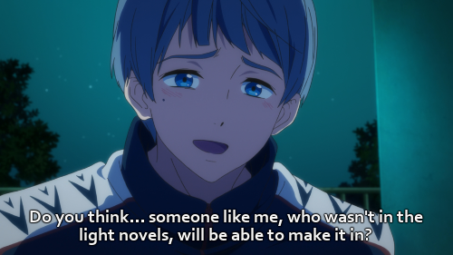 swimminghomosubtitles:the fact that Sosuke made it into season 2 of the anime got to his head.(but hopefully there’s a way everyone can make it into the movie…)part 2bonus: