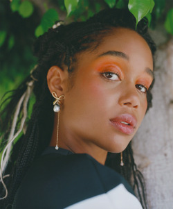 flawlessbeautyqueens: Laura Harrier photographed