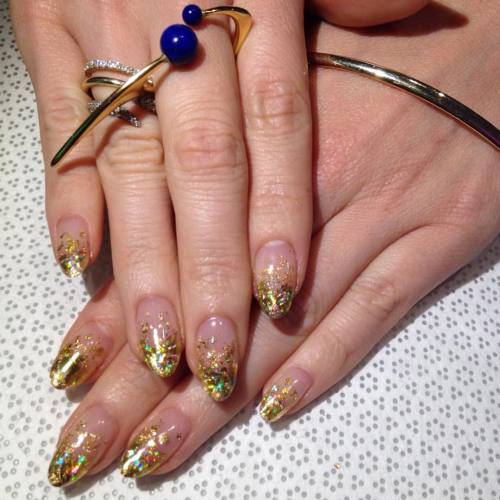 @leezy.amado for our bae @bijules wearing her signature collection! #gelnail #nailart #VanityProject