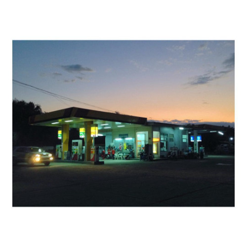 Gas station, Chiang Rai, Thailand
