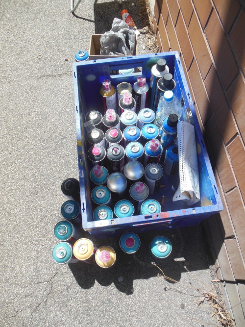 snappingthewalls:  paint box