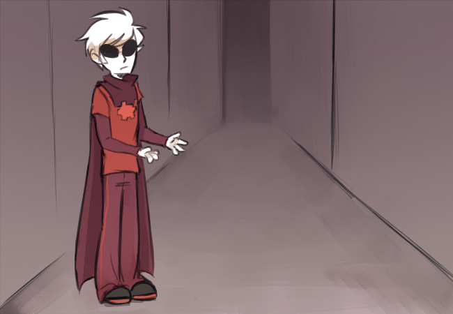those Dave and Karkat panels I did for the update :^) although I was just suspecting