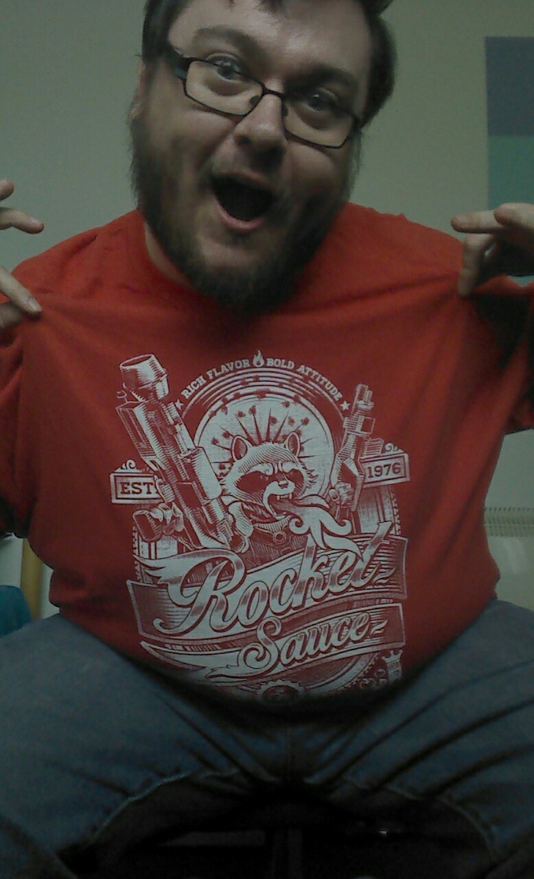 korndoggy:  Qwertee t-shirts finally arrived! Yey!