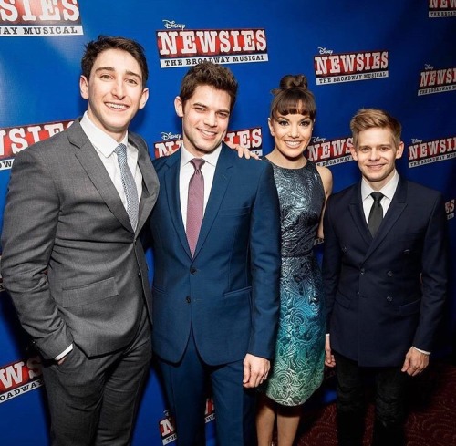 ivyrobinson:jeremymjordan: An incredible evening sharing the stage/screen w these stars. Go see the 
