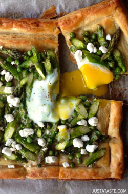 do-not-touch-my-food:Asparagus and Egg Tart