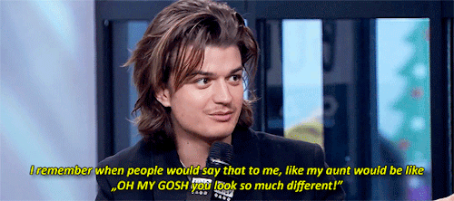thepreciousminds: joe keery is simultaneously the mom, the babysitter and the aunt of the stranger things kids (x)