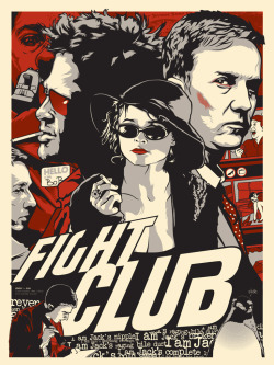alternative-movie-posters:  Fight Club by Joshua