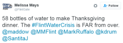 thetrippytrip:  #Flint still doesn’t have clean water but the media and the govt no longer care   