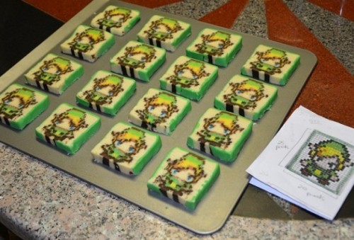 XXX pxlbyte:  Pixelated Zelda Cookies I love photo