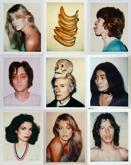 mayelferral:ANDY WARHOL’S POLAROID SERIES! 