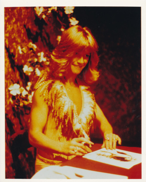 Signing autographs, circa 1982 Visit Private porn pictures