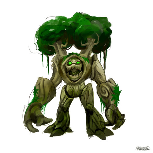 azerothin365days: Dreamgrove - Ancient Protector “Ancients are creatures with immense wisdom and a fundamental part of the Kaldorei culture, their robust bodies also make them fearsome and powerful protectors of the forests and sacred places, some of