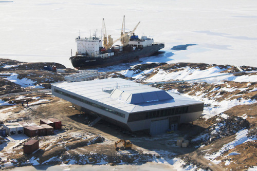 Bof Architekten, Bharati Polar Station for India, Larsemann Hills, Antarctica, 2013
