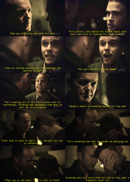 A FATHER’S LOVE.I love this episode. Especially this scene.I have been waiting for another Father-So