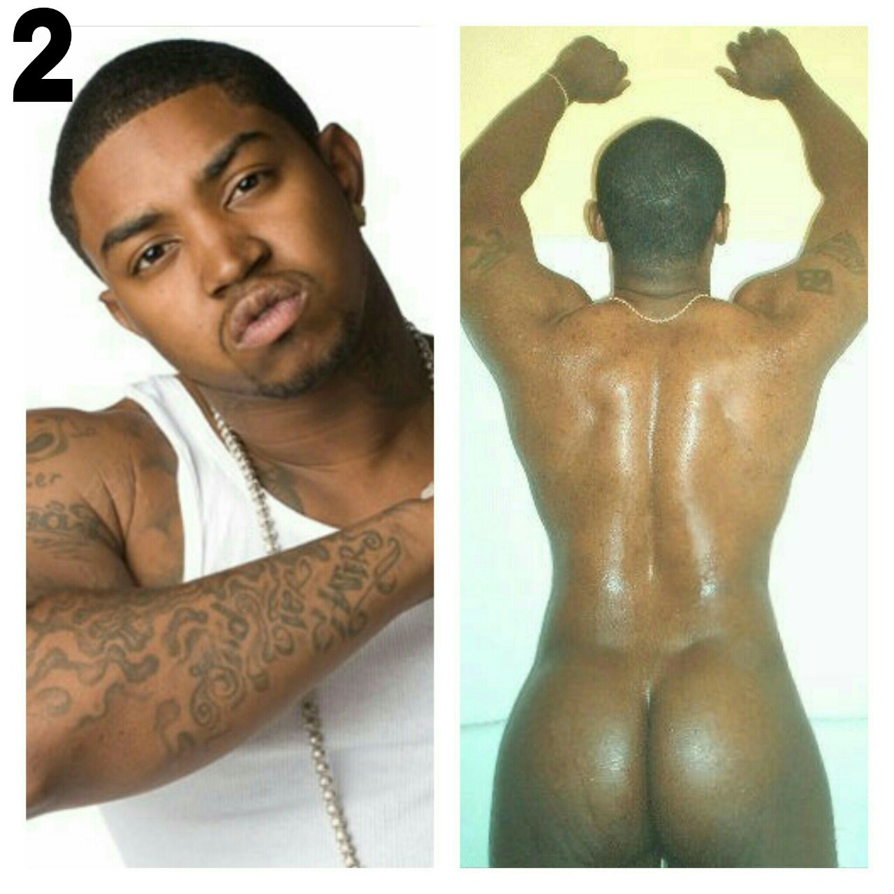 rocketzandwaterfallz:  The fellas of “Love and Hip Hop: Atlanta” naked  1. Yung