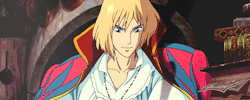 studiioghibli:  Favorite Studio Ghibli Moments » Howl using magic 