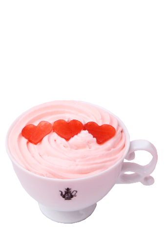 honeyrolls:Heart Parfait / Heart Latte