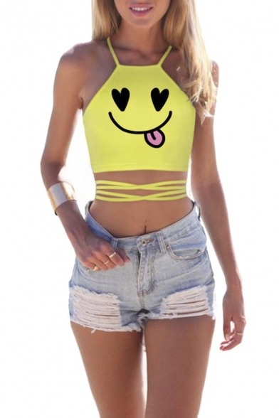 blogtenaciousstudentrebel:  Bandage Camis Crop Tops. Do you like these tops? Pick