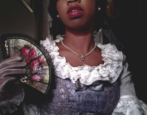 taratiki17:  Spent a lovely day with friends visiting antique shops in my neighborhood~I absolutely love this dress by Krad Lanrete, it was one of my dream dresses! <3JSK: Krad LanreteBlouse: Little Dipper (taobao)Shoes: ThriftedTights: VintageGloves
