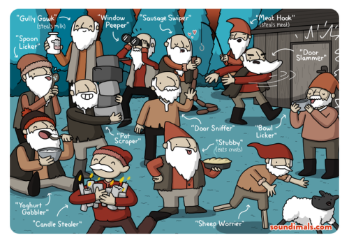 There are 13 different mischievous Christmas gift-bringers in Iceland. You get visited by one each n