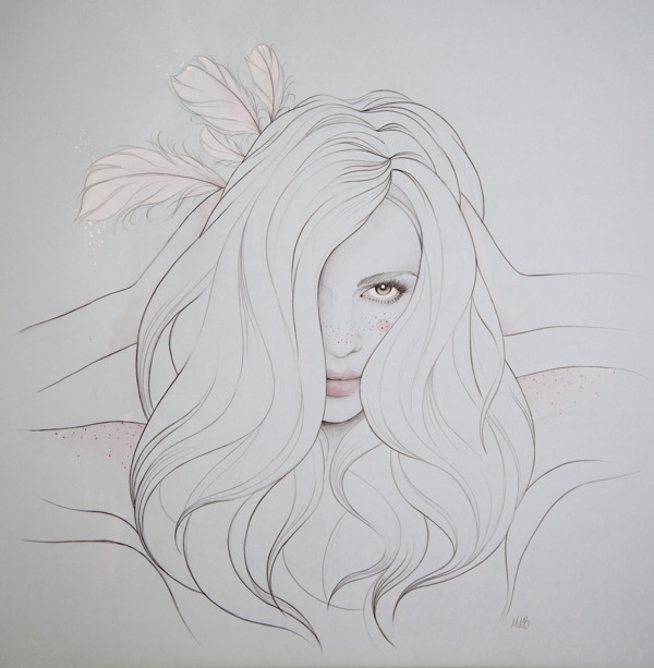 lohrien:  Illustrations by Mercedes deBellard
