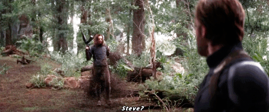 dailymarvelheroes: Bucky + speaking ‘Steve’.   The first Avenger | Civil War