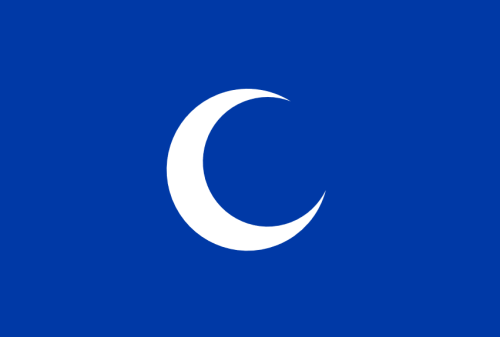 First flag of the Kingdom of Tlemcen.