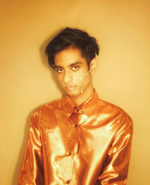 harshhy: pacify / a self portrait series dedicated to promoting south asian lgbtq+ representation an
