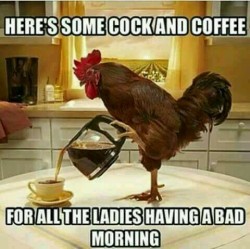 besthusband69:  luvtoplaydirty:  classic70srockers:  @luvtoplaydirty @luvshotsex @the-bookish-kitten @vegaskittycat ☺  😜😜☕️☕️☕️☕️  Lmao  Indeed!