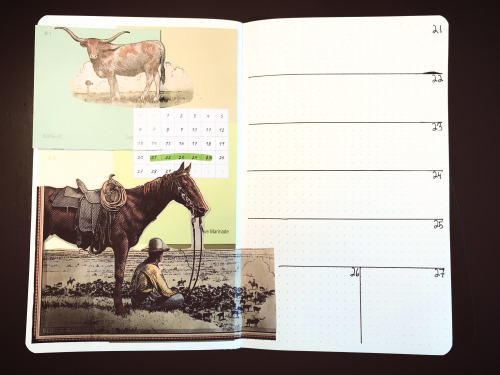 September 21-27, 2020Week 6, Semester 1, Year 2This color blocked spread was done way back on May 18
