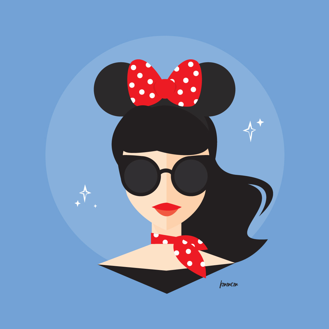 kmmcmdraws: Custom Mickey Ear Portraits  Mickey ear commissions now available from