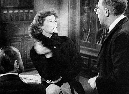 Katharine Hepburn In Bringing Up Baby (1938) Dir. Howard Hawks  