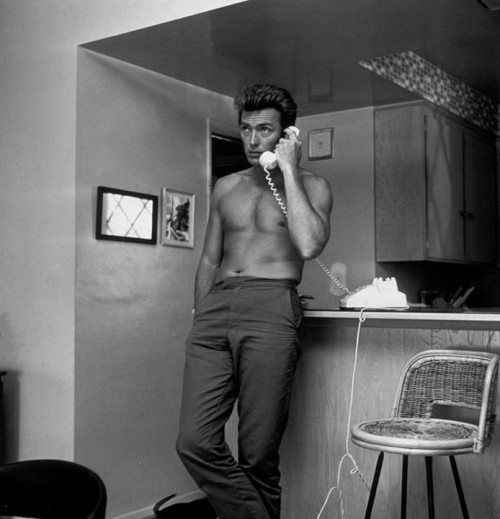Clint Eastwood, 1950’s.