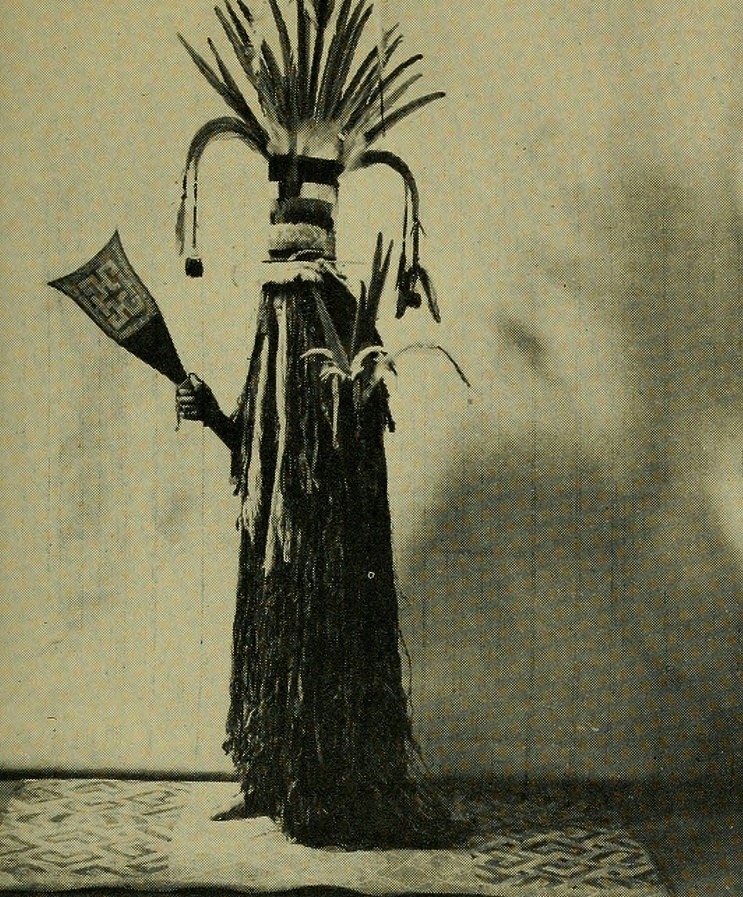 splattergut:  Apalai Festive Dress Handbook of South American Indians John H. Steward,