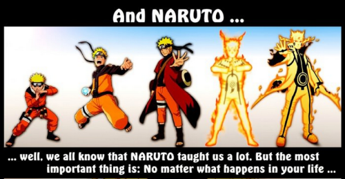 uchiha-mukuro:  What Naruto taught us.  :’)  thank you Kishimoto for such an inspiring animesource: 9gag