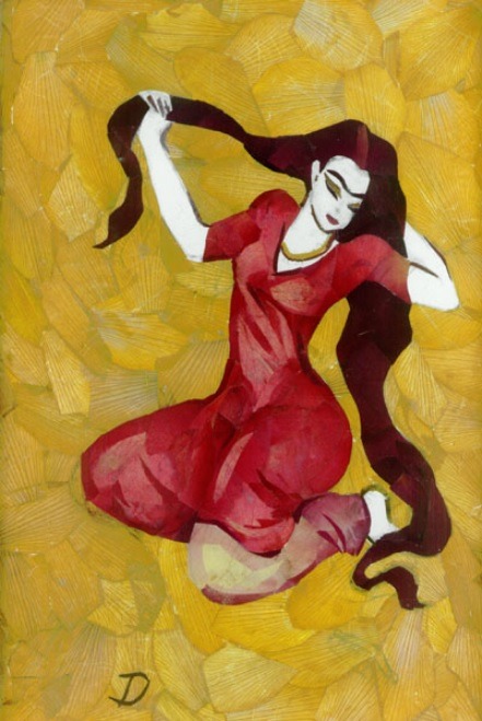 everythingcentralasia: Dilorom Shermatova is a Tajik artist from Dushanbe. She graduated from Olimov