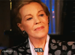 ladysnarkbite:lejazzhot:Can Julie Andrews pass the ‘wholesome test’? The answer is no.Julie is even 