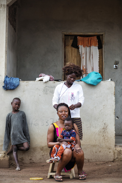 Bea and Liz.  Techiman, Ghana. 