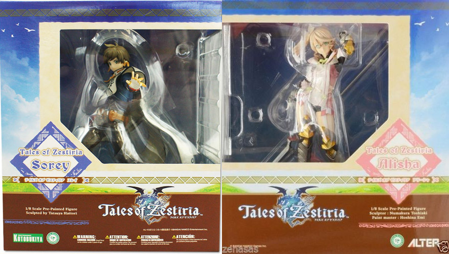 Tales of Zestiria Sorey and Alisha Figures By Kotobukiya And Alter Are Now  Up For Pre-order - Abyssal Chronicles ver3 (Beta) - Tales of Series fansite