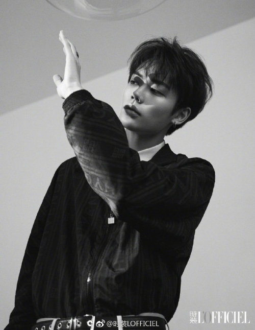 officialninepercent: Lin Yanjun - 190211 时装LOFFICIEL Weibo Updatecr.时装LOFFICIEL